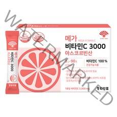 동화약품 메가 비타민C 3000 아스코르빈산 90p, 270g, 1개