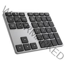 앱코 블루투스 와이드 무선 숫자 키보드, 그레이 + 블랙, KP35BT, 키패드