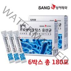 LGG유산균 신바이오틱스 프로바이오틱스 프리바이오틱스 포스트바이오틱스 프락토올리고당 3세대 엘지지 락토바실러스 2500억 CFU 유산균 분말 가루 스틱 제품, 30포, 6박스