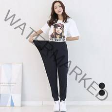 토마토팩토리 여성용 무지트랙 조거팬츠