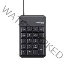 ELECOM 엑셀 맞춤 숫자판 키패드 TK-TCM011, TK-TCM011BK, 블랙
