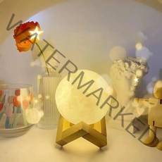 브루이 무드등 달모양 12cm, 화이트