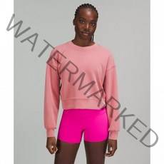 룰루레몬 퍼펙틀리 오버사이즈드 크롭 크루 소프트스트림 - 브라이어 로즈 259499