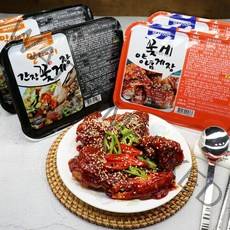 브랜드없음 속이꽉찬 서해안 자연산 꽃게 양념게장 300g 4팩+ 간장꽃게장 500g 4팩, 단품없음