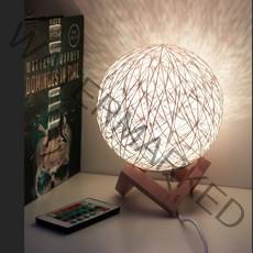 레토 라탄 LED 입체 감성 16색 무드등 LML-RM21 + 리모컨