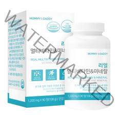 마미앤대디 리얼 멀티비타민 앤 미네랄 1200mg, 90정, 1개