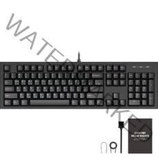 COX 에디션 교체축 게이밍 기계식 유선키보드, CK01 PBT MIAMI NIGHTS, 적축, 일반형