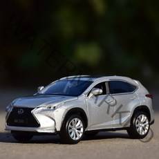 JK는 Lexus 자동차 모델 NX200T 오프로드 차량 6 도어 사운드 및 가벼운 풀백 합금 자동차 모델, 렉서스 NX200T(실버)