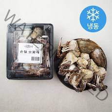 어부네생선가게 국산 손질 숫꽃게 (냉동), 500g, 1팩