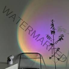 마이데일리룸 만달라키 선셋 무드등 수유등 네온사인 조명, 화이트