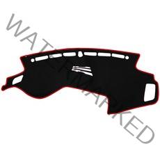 VIP 대쉬보드 썬커버 블랙-레드스티치, K5-센터스피커유