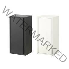 이케아 IKEA JOSEF 실내외수납장 철제 캐비닛, 그레이