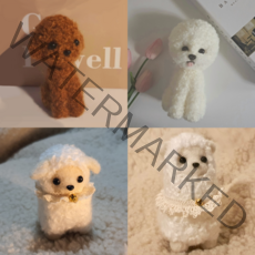 콘시팬시 DIY 양모펠트 니들펠트 키트 패키지, 알파카