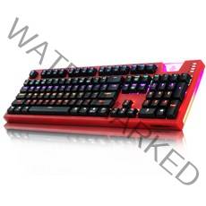 앱코 HACKER K660 ARC 프리미엄 카일 광축 방수 유선키보드 클릭 레인보우 LED, 레드, 일반형