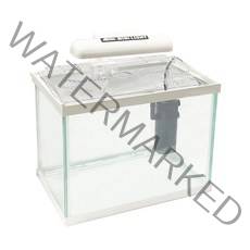 샘아쿠아 미니 일체형 어항 LED-L9, 화이트