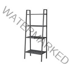 이케아 LERBERG 선반유닛, 다크그레이