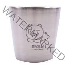 릴팡 카카오프렌즈 스텐양치컵, 라이언(KF8301), 1개