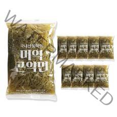 슬로우래빗 미역 곤약면, 180g, 10팩