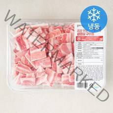 곰곰 옛날 삼겹살 구이용 (냉동), 1kg, 1개