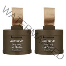 마몽드 팡팡 헤어 섀도우 3.5 g, 2호 라이트 브라운, 2개