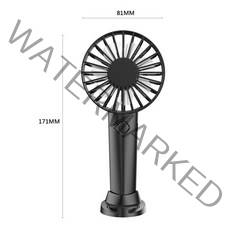 에어쿨러 수냉식에어컨 냉방기 에어컨선풍기 1800mAh 휴대용 팬 반도체 냉동 냉각 USB 충전식 데스크탑 3, 03 Mini Handheld Fan