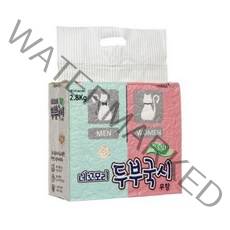 네꼬모리 두부국시 나노입자 고양이모래 무향, 2.8kg × 1개