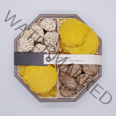 청림농원 표고버섯 상황버섯 명품잎새 버섯 선물세트 330g, 1세트