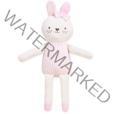 오가닉붐 유아용 롱롱이 토끼 애착인형, 여아
