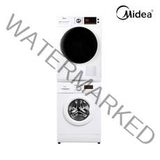 라온하우스 프리미엄 미디어 트윈타워 의류건조기 10kg + 드럼세탁기 7kg, 850221