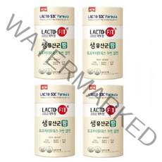생유산균팜 프롤린 파라다이스넛 프로바이오틱스 종근당 락토핏 생유산균 팜 2g x 60포, 120g, 4개