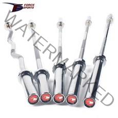 포스스포츠 중량 크롬역기봉(50mm) 130cm~220cm/중량봉/바벨봉/역기바/컬바/원판/바벨/플레이트, 중량바(180cm)