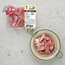 포크밸리 한돈 등갈비 찜용 / 구이용 (냉장), 500g, 1팩