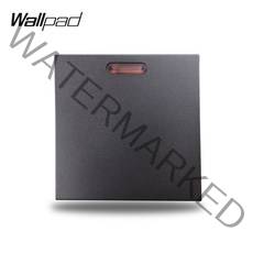 월패드 S6 블랙 벽 조명 스위치 LED 조광기 중간 쿠커 AC 브러시 플라스틱 DIY 조합 1 2 3 갱, [10] Dimmer (LED OK)