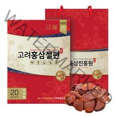 고려홍삼진흥원 고려홍삼절편 타워형 + 쇼핑백, 20g, 20개