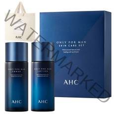 AHC 온리포맨 스킨케어 2종 + 쇼핑백 세트, 1세트