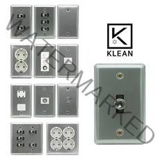 스텐 토글 스위치 빈티지 콘센트 커버 교체 USB 전화 인터넷, 14.스텐_인터넷8P 2구