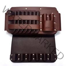 가우니아 미용실 트레이 가위 거치대, 브라운, 1개