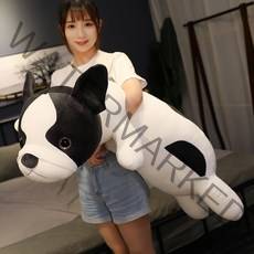 BUZZLE 엎드려있는 불독 인형 바디필로우 80-120cm, 1번, 100cm