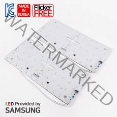 공간LED LED모듈 리폼 PCB 사각방등용 60W 국내산 방등 거실등 교체, LX 60W 주광색