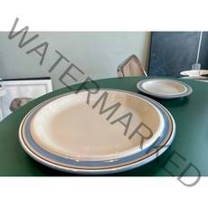 [빈티지] 아라비아핀란드 우투아 라운드 서빙 플래터 33cm 플레이트 Arabia Finland Uhtua Round serving Platter 북유럽빈티지 접시 [슬랫]