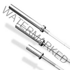역기 탄력봉 중량봉 바벨바 500mm 1200mm 1800mm 2200mm 실버, 2.2M +스프링마구리