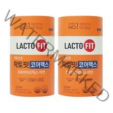 락토핏 종근당건강 생유산균 코어맥스, 60포, 2개