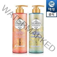 샤워메이트 살라리움 블루/핑크솔트 스크럽바디워시 500ml, 블루솔트