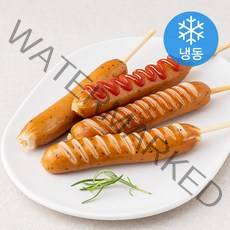 곰곰 프랑크 닭가슴살 소시지 꼬치형 (냉동), 70g, 5개