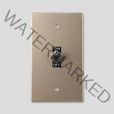 빈티지 알루미늄 토글스위치 전등스위치 골드 1개용 3종, 1구