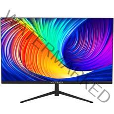 빅트랙 60.45cm FHD 리얼 75Hz 프리싱크 평면 게이밍 모니터 블랙, 24FM7501(일반)