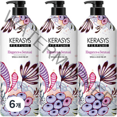 케라시스 엘레강스 앤 센슈얼 퍼퓸 샴푸, 980ml, 6개
