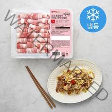 곰곰 돌돌말이 무연골 대패 삼겹살 (냉동), 1kg, 1개입