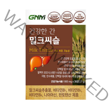 GNM자연의품격 건강한 간 밀크씨슬, 30정, 1개