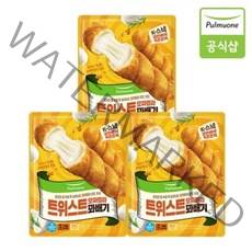 [풀무원] 트위스트꽈배기 모짜렐라 (336g)X3봉 총 12개, 트위스트꽈배기 모짜렐라X3봉, 336g, 3봉